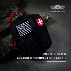 Survival Upgraded Survival First Aid Kit Emergency Gear Trauma Kit with 1000D Ny