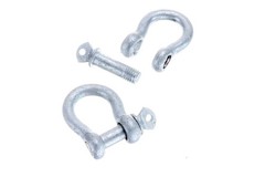Galvanized Anchor Shackle Screw Pin 4400lb Max Load Heavy Duty Boat Trailer