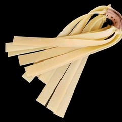4Pcs 1/1.2/1.2/2mm Shooting Rubber Bands Hunting Slingshot Flat Rubber Bands