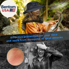 Premium Mosquito Head Net for Insect, 2 Pack, Fly & Bug Protection | Ultra Large