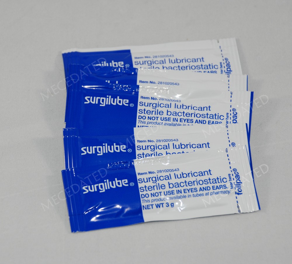 **5** PACK MILITARY NASOPHARYNGEAL AIRWAY SURGILUBE IFAK MEDIC EMT TRAUMA KIT