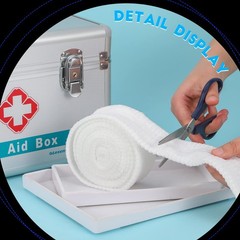 2 Rolls Tubular Bandage Elastic Net Wound Dressing Stretch Dressing Retainer …