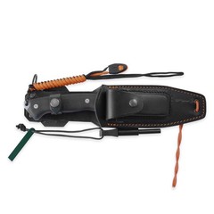 iFIELD Survival Knife Workout MOVA Satin Blade, Includes Sheath, Survival Kni…