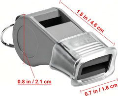 12 Packs Sports Whistles with Lanyard, for Coaches, Referees and Officials
