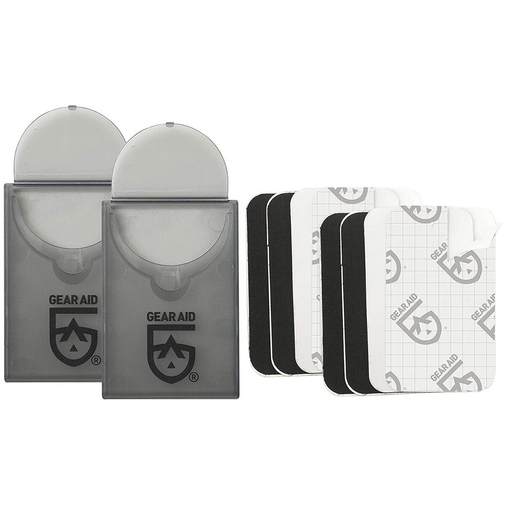 Gear Aid Tenacious Tape 1.5″ x 2.5″ No-Sew Peel and Stick Mini Patches – 2-Pack