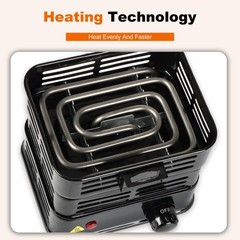 Multipurpose Charcoal Burner 1000W Electric Burners Starters