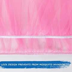 Mosquito Net for Stroller Baby Perfect Bug Pink