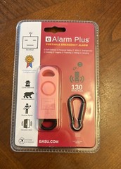 BASU eAlarm Plus 130db Emergency Alarm for Camping & Hiking, Tripwire Alarm,