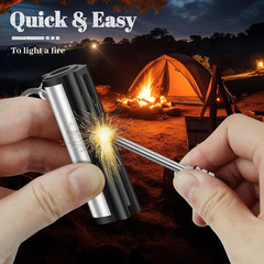 Permanent Match Lighter, Wateproof Matchstick, Multi-Pack Keychain Matches Light