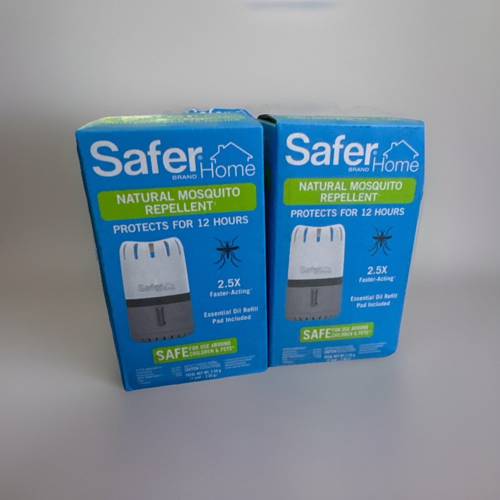 Safer Home(2)Outdoor Natural Mosquito Repellent Device, Battery Operated,SH1200