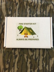 Fire starter , Fat Wood , 15 Waterproof Wafers , Camping , Hiking , Hunting ,