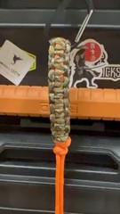 Sparrow’s EDC Collection Paracord Carrier Strap Camo Green/ Orange