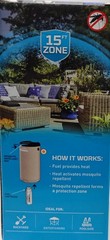 Mosquito Repellent Lantern Thermacell Patio Shield 15 Ft Zone Scent Free NEW 2X