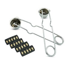 Flint Striker Spark Lighter 2 Pack 20 Extra Flint Replacements Welding Brazing