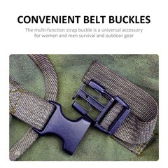 2Pcs Durable Pom Replaceable Backpack Buckles for Outdoor and Daily Use