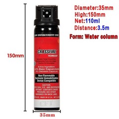 1 Pack Pepper Spray Self Defense, 1.33% MC, 3.7 Ounces