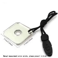 Outdoor Field Survival Signal Mirror Sunlight Reflector for Hiking Camping Emerg