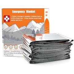 ANLOKE Emergency Blankets (10 Pack) – Plus Size Space Essential for Hiking