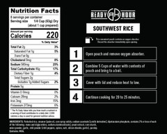 Beans & Rice Trio Large Bucket Bulk 100 Servings 30 Year Emergency Food Storage