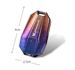 Titanium Safety Whistle Emergency Whistle Outdoor Hiking Hunting Survival EDC
