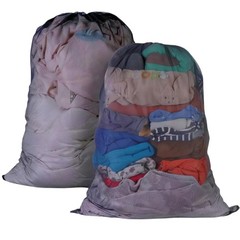 2 Pack Large Mesh Laundry Bag, 27×36inch Black 27*36inch,