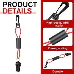 Whistle with Lanyard for Safety Boat, Whistle Floats on Water Whistles Coast …