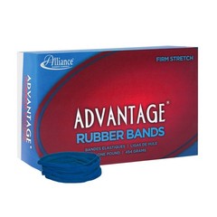 Alliance Rubber 54325 Advantage Bands 1 Pound 3 x 1/8 inches, Blue