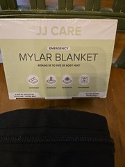 JJ CARE Mylar Blankets (Pack of 6) Large Emergency for Survival (63×82 Inches)