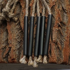 4x 30cm Beeswax Rope Outdoor Camping Picnic Barbecue Igniter Fire Rope Handheld
