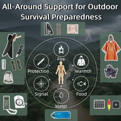 Small All in One Survival Kit
