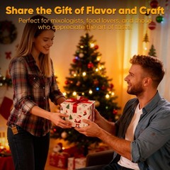 Wood Chips for Cocktail Smoking – 12 Flavor Set Including Apple, Maple & Pecan