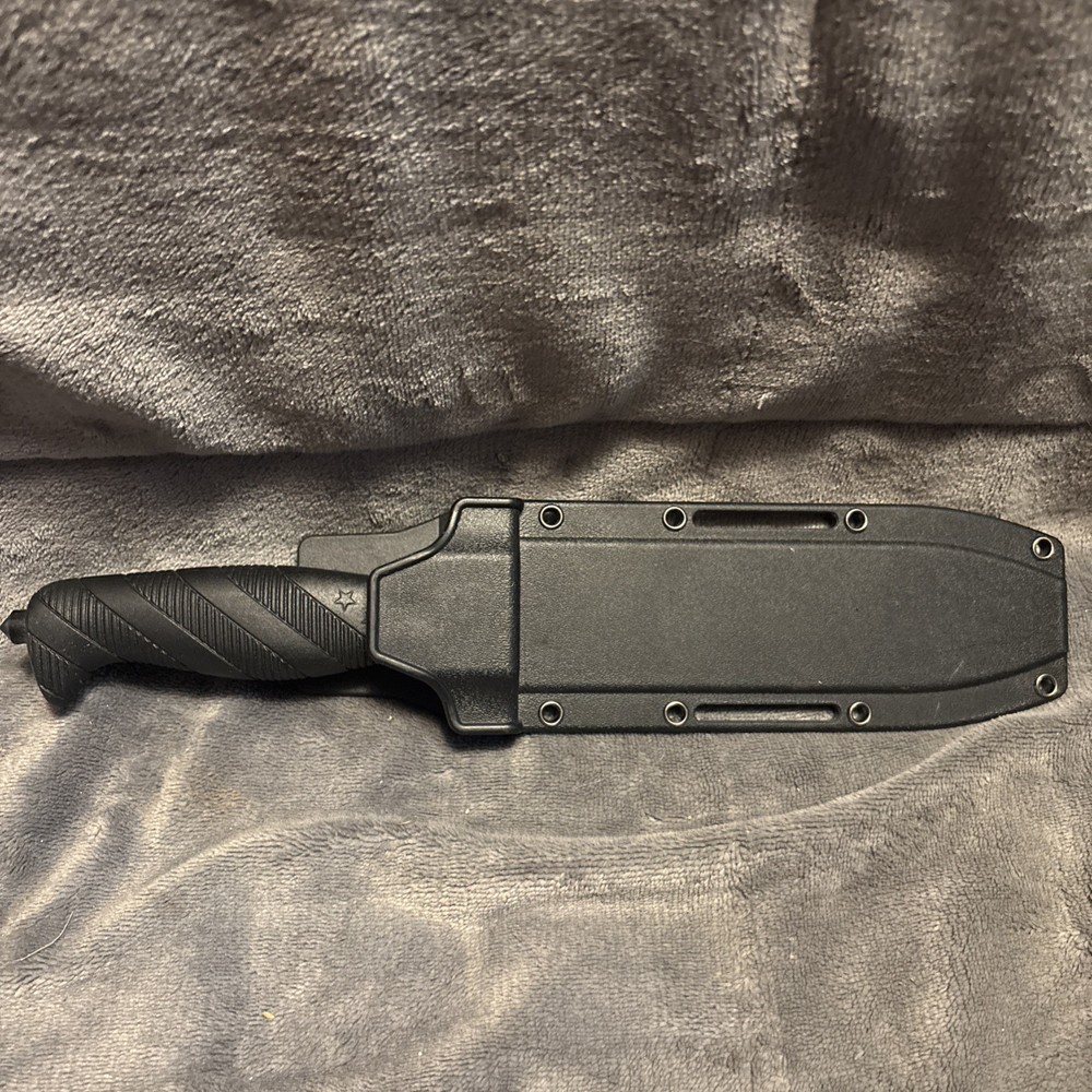 TRS Threat Response Solutions Survival Commando Field Knife W/ Case RARE 🔥🔥🔥
