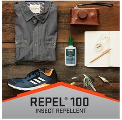 Repel 100 Insect Repellent, Pump Spray, 4-Fluid Ounces, 10-Hour Protection khry