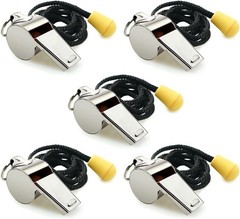 Whistle, Sports Whistles with Lanyard, Loud Crisp Sound Whistle Bulk Ideal fo…