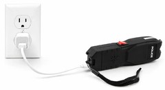 POLICE Stun Gun 2101 Max Volt Rechargeable with LED Flashlight & Siren Alarm
