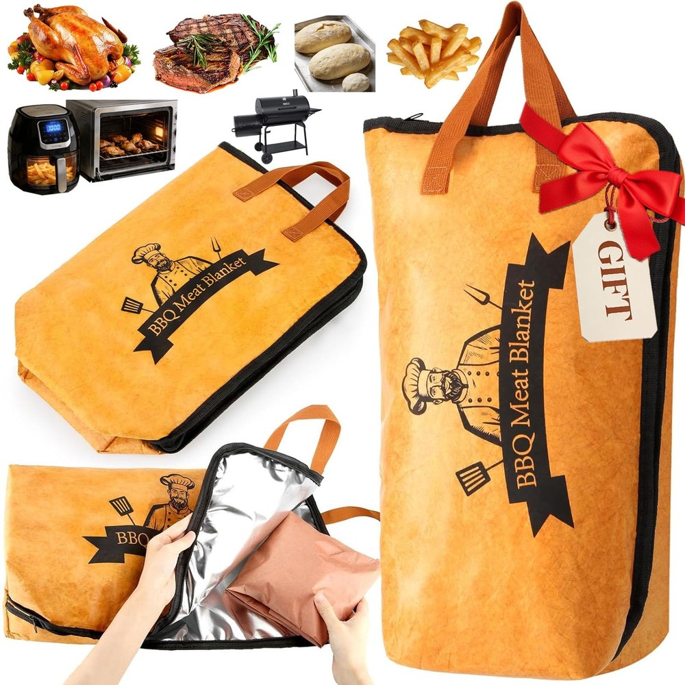 BBQ Blanket for Resting Meat-Air Fryer/Dough/Kitchen/Smoker Accessories Party…