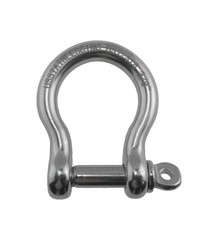 316 Stainless Steel Forged Bow Shackle Heavy Duty Rigging 3/8 Inch 10mm Fits
