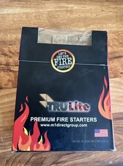 TruLite Premium Fire Starter Sticks All Weather Odorless 20 Piece For Fire Pit