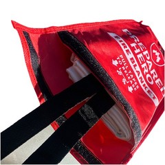 Prepared Hero Fire Blanket 39×39 Emergency Fiberglass Fire Suppression New