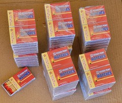 100 Packs Matches 32 Count Strike on Box Kitchen Camping Fire Starter