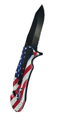 MAG American Flag Assisted Folding Pocket Tactical-outdoor And Rescue Knife