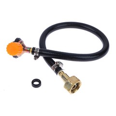 Gas Refill Adapter Leakproof Rubber Gas Refill Pipe Tube Cylinder Convertor