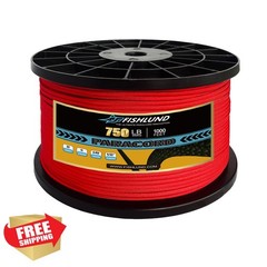 FISHLUND 750lb Paracord – 4mm Imperial Red Camping Outdoor Rope