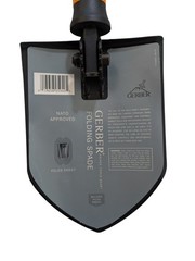 Gerber Folding Spade Portable Shovel Black (Made in USA) w/Bag, NATO, Sheath