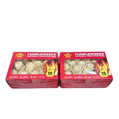 Frontier Tumbleweeds Paraffin Fire Starter 8 min 16 pk – 2 Pack