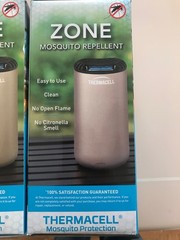 NEW-4 Thermacell Patio Shield 15FT Zone Mosquito Repellent-pool-outdoor-bugs-BBQ