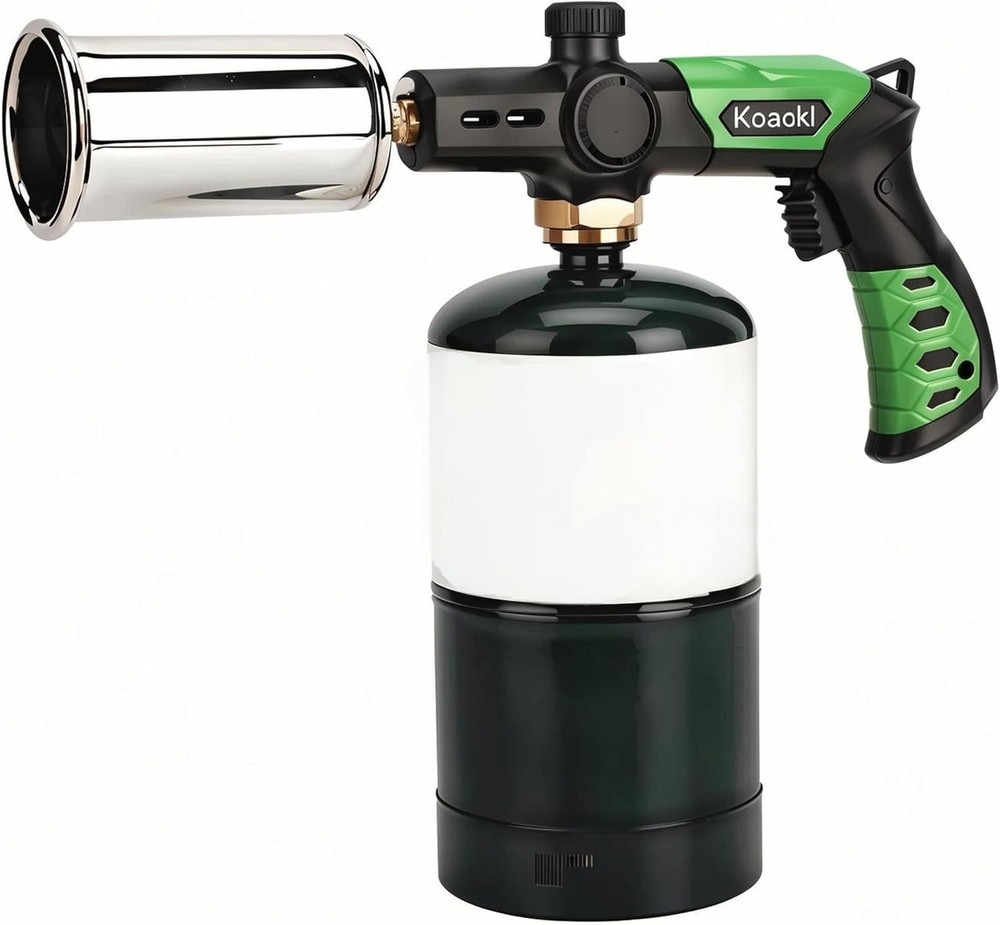Propane Torch Head, Powerful Charcoal Torch Lighter, Campfire Starter, Grill
