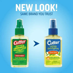 (2 Pack) Cutter Lemon Eucalyptus Insect Repellent 4 oz – DEET-Free Pump Spray