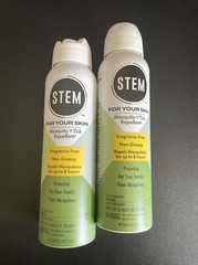 2x Stem For Your Skin Mosquito & Tick Repellent Spray, 4 oz New