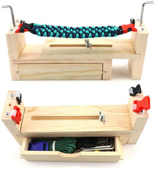 Paracord Jig Bracelet Maker Kit with | 10 Paracords | for Girls Adults Making Br